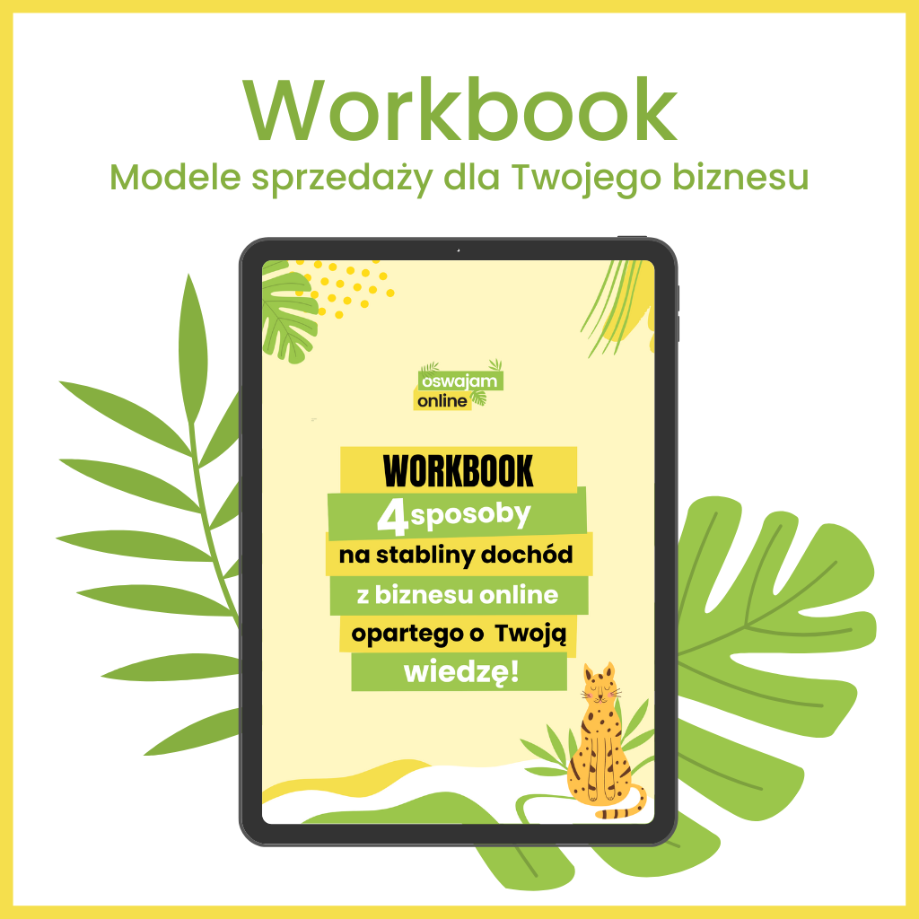Workbook - modele sprzedażowe dla biznesu online